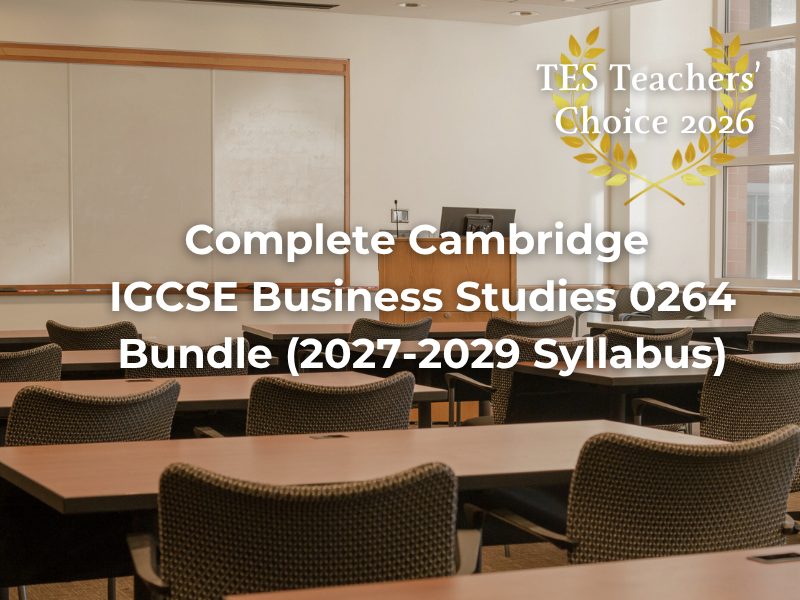 Cambridge IGCSE Business 0264 Complete Bundle cover