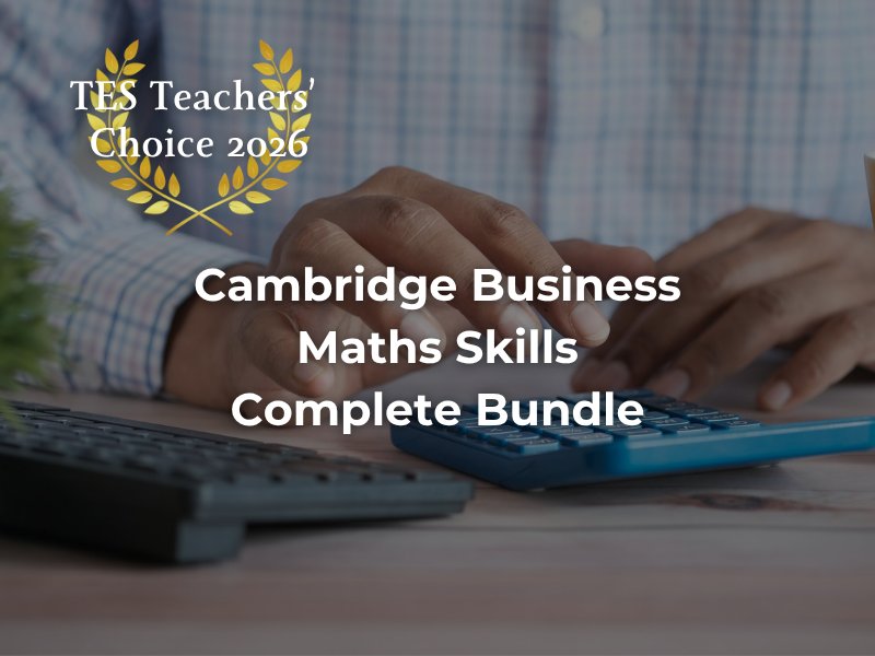 Cambridge Business Maths Skills Complete Bundle