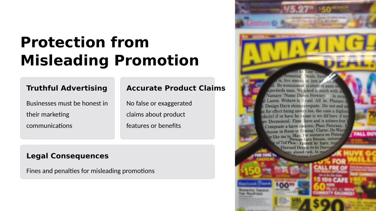 Slide from lesson 3.4 of Cambridge IGCSE Business 0264: Marketing Strategy and Legal Controls
